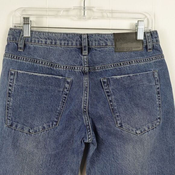 One Teaspoon Womens Oxford Awes Bagg Jeans Distressed Size 24 - Picture 9 of 11